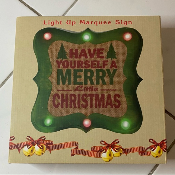 Cracker Barrel Other - Cracker Barrel Lights Merry Christmas Marquee Sign